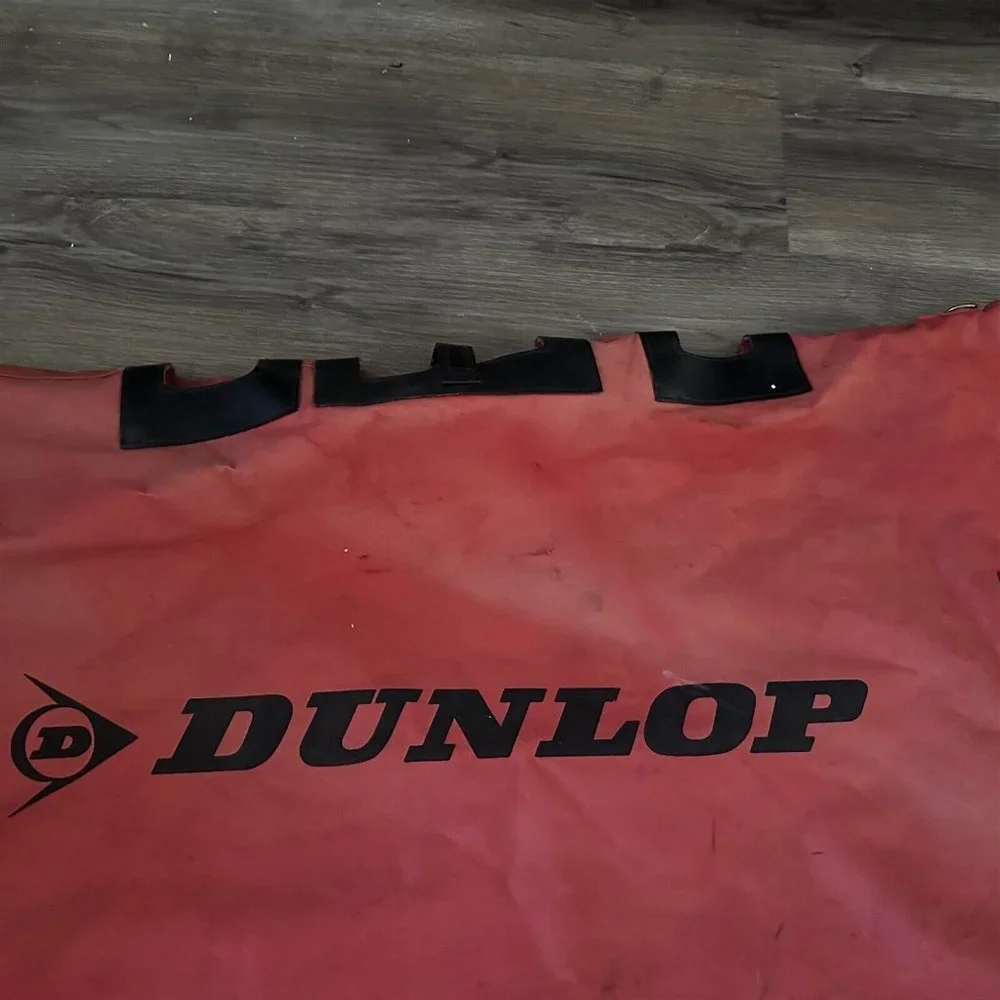 Red Dunlop Golf Club Bag Soft Travel Case